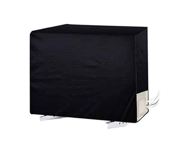 Split Ac Cover With Indoor and Outdoor Unit for 1.5 Ton Capacity Water Resistance & DustProof (Blue Leaf)