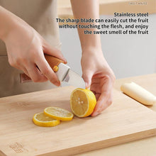 Load image into Gallery viewer, 2 in 1 Travel Kitchen Peeler Portable Knife for Fruit  And Vegetable.
