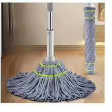 Load image into Gallery viewer, Microfiber Twist Mop for Floor Cleaning, Squeeze Twist Mop Stick, Durable Dust Easy to Use Floor Cleaner, Effective for Hardwood, Tile, and Laminate: