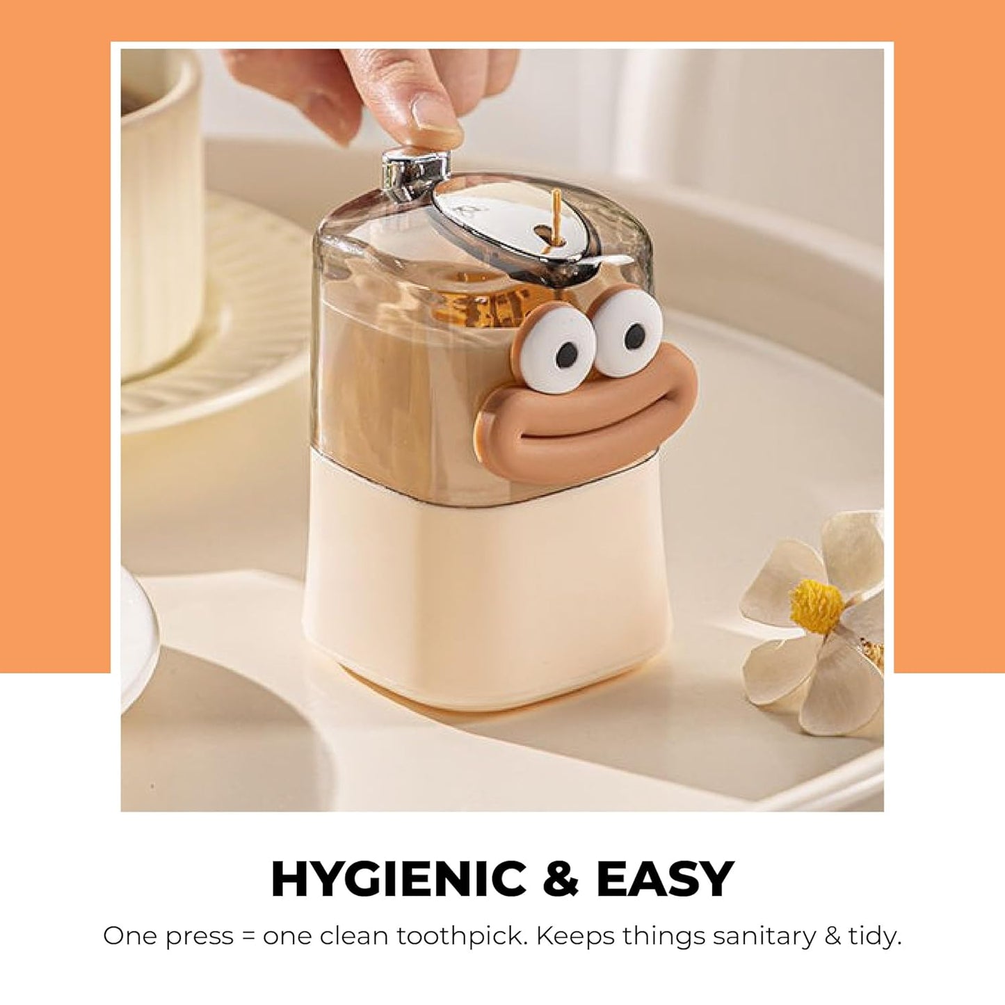 Cartoon Shape Automatic Toothpick Dispenser