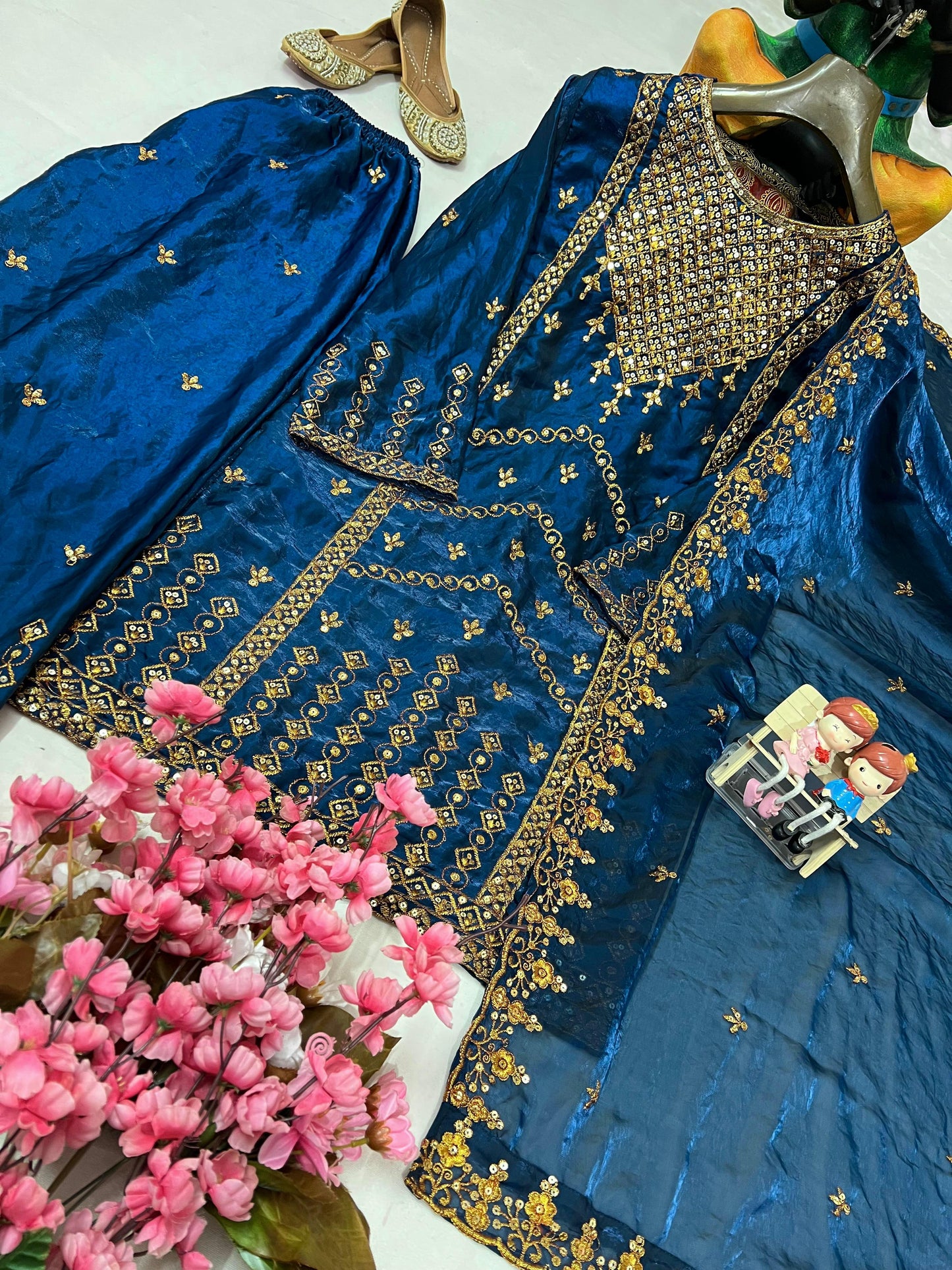 NEWLY LAUNCHED KURTI-PLAZZO SET