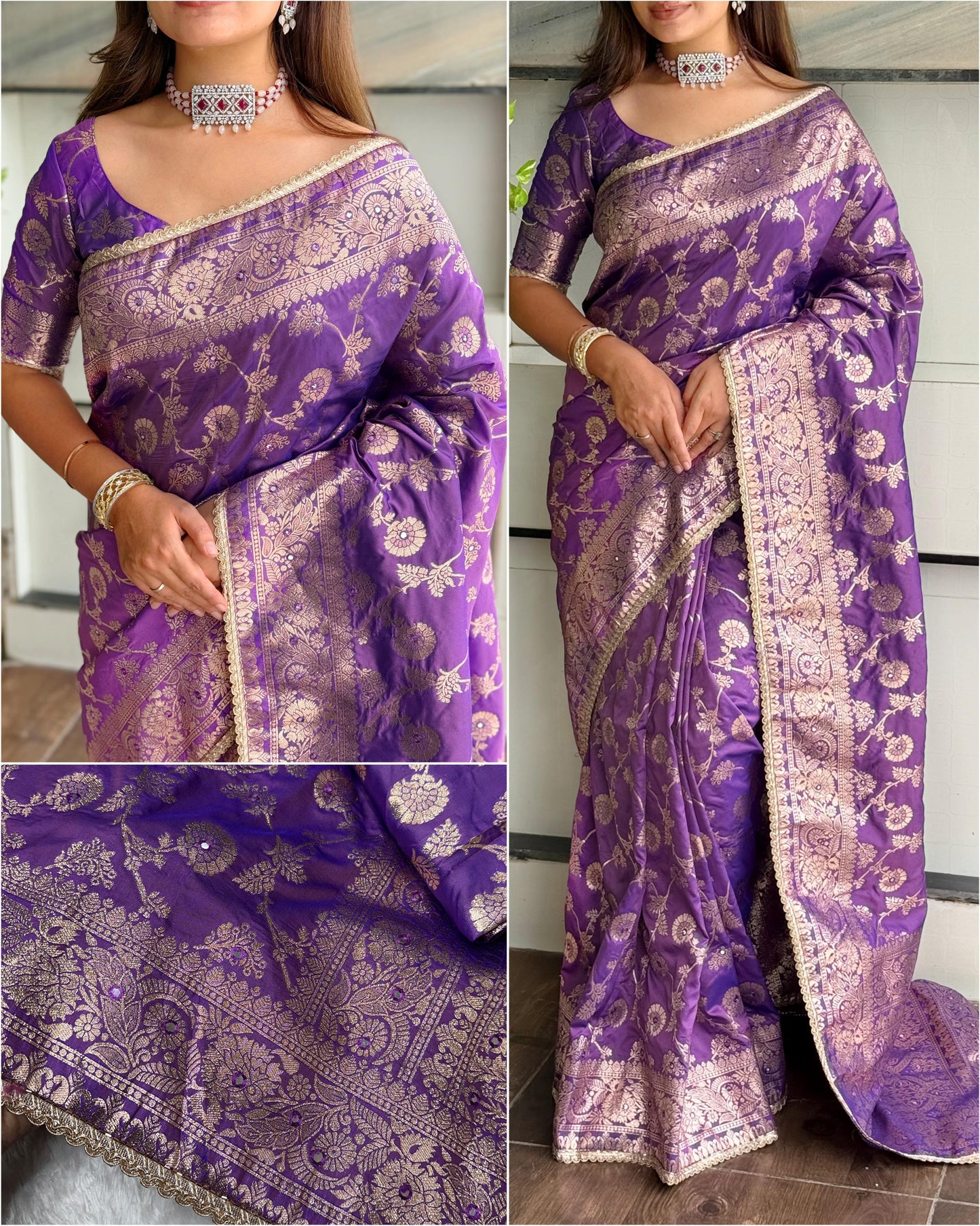 Simple yet elegant, Make upcoming festive season special with this silk beauty