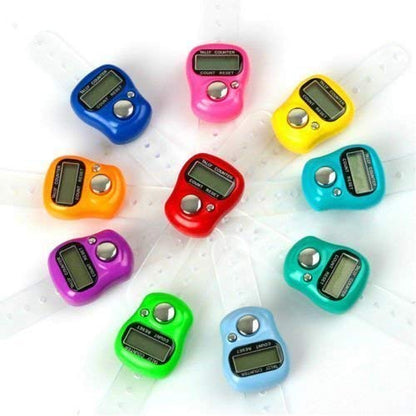 Mantra Jaap Counter Ring Electronic Light - Digital Counting Machine for Counting Purpose.