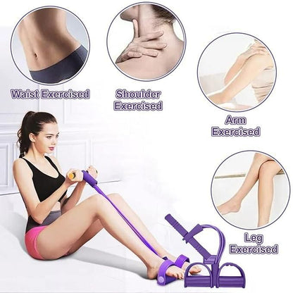 Yoga Pedal Puller Resistance Band Fitness Equipment - (Color As Per Availability)