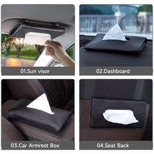 Load image into Gallery viewer, Car Tissue Holder - Sun Visor Napkin Holder.
