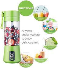 Load image into Gallery viewer, Portable Electric Mini Usb Juicer 6 Blade Heavy Quailty
