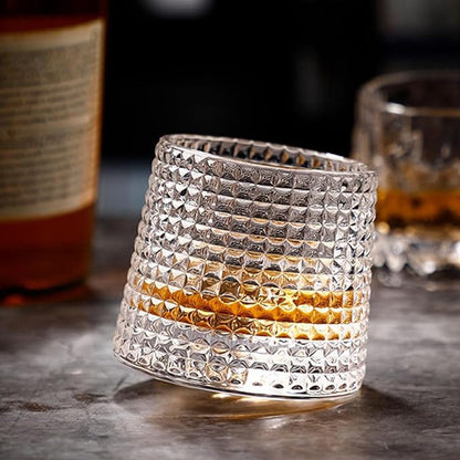 Unique 360 Degree Rotating - Premium Rocking Glasses - ( Pack Of 2 )