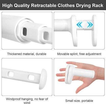 Foldable Portable Hanger Holder - (Pack of 2)