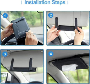 Car Tissue Holder - Sun Visor Napkin Holder.