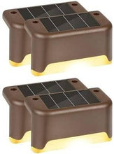 Load image into Gallery viewer, Solar Deck Lights Outdoor
