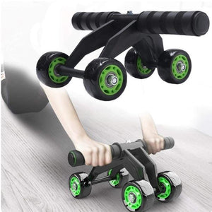 Pro Advance 4  Wheel AB Roller -Stomach Exercise Machine For Men & Women
