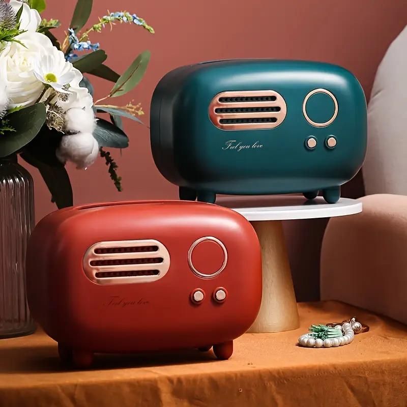Vintage Radio Box Tissue Holder - Standout Piece For Home.