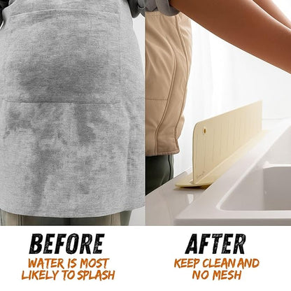 (Pack of 2) - Anti Splash Silicone Sink Guard for Kitchen Basin – Flexible Water Barrier for Sink Countertop