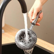 Load image into Gallery viewer, Stainless Steel Scrubber for Utensils – Rust-Free |  Cookware Cleaner for Pots, Pans, Tawas &amp; Vessels.
