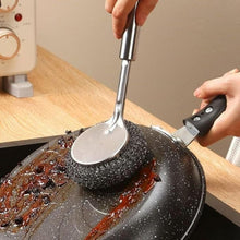 Load image into Gallery viewer, Stainless Steel Scrubber for Utensils – Rust-Free |  Cookware Cleaner for Pots, Pans, Tawas &amp; Vessels.
