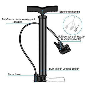 Aluminum High Pressure Air Pump For - Bicycle | Football | Basketball | Motorcycles.