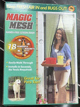 Load image into Gallery viewer, Magic Mesh Magnetic Screen Door net for Main Doors
