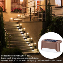Load image into Gallery viewer, Solar Deck Lights Outdoor
