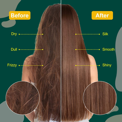 Professional Electric Hair Straightener Comb Brush