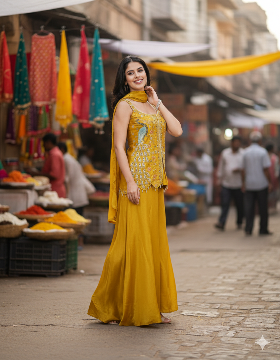 EXCLUSIVE 3 PIECE PLAZO PAIR WITH DUPATTA✨