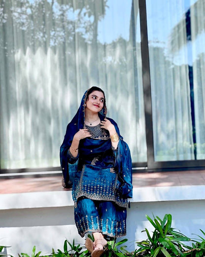 NEWLY LAUNCHED KURTI-PLAZZO SET