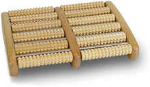 Load image into Gallery viewer, Wooden Roller Foot Massager Body Stress Buster
