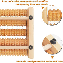 Load image into Gallery viewer, Wooden Roller Foot Massager Body Stress Buster
