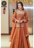Lehenga Choli Set | Rust Orange Lehenga | Wedding Wear for Women | Party Wear Lehenga