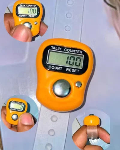 Mantra Jaap Counter Ring Electronic Light - Digital Counting Machine for Counting Purpose.