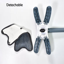 Load image into Gallery viewer, 4874 X Shape Mop Or Floor Cleaning Hands-free Squeeze Microfiber Flat Mop System 360 Flexible Head Wet And Dry Mop For Home Kitchen With 1 Super-absorbent Microfiber Pads.
