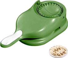 Load image into Gallery viewer, 2 in 1 Dumpling Samosa Maker Ghughra Momos Maker Machine, Dumpling Skin Press Mould for Momos Making,Dumpling Maker Mould Machine, Dumpling Making Tool with Dumpling Puri Maker, Multicolour
