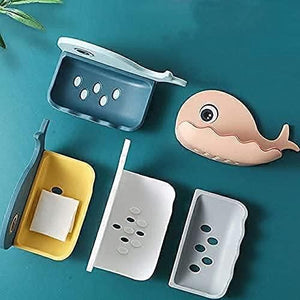 Fish-Shape Soap Dish Holder (Pack of 2)