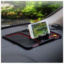 Load image into Gallery viewer, HSR Car Accessories Multifunction Phone GPS Holder Anti-Slip Silicone Pad and Car Mobile Holders for Car Dashboard
