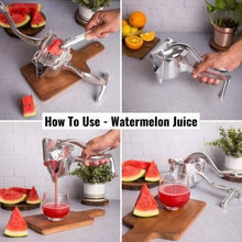 Load image into Gallery viewer, Heavy Duty Hand Press Juicer for Fruits - Orange | Citrus | Juicer - Multipurpose
