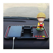 Load image into Gallery viewer, HSR Car Accessories Multifunction Phone GPS Holder Anti-Slip Silicone Pad and Car Mobile Holders for Car Dashboard
