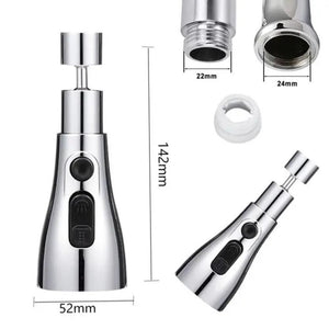 BIG SALE - ORIGINAL 3 Modes Tap Extension For Kitchen Sink -  Must Try In Your kitchen Sink
