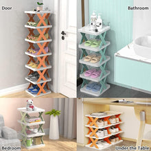 Load image into Gallery viewer, Smart Foldable Shoes Rack - (6 Layer Shoes rack)

