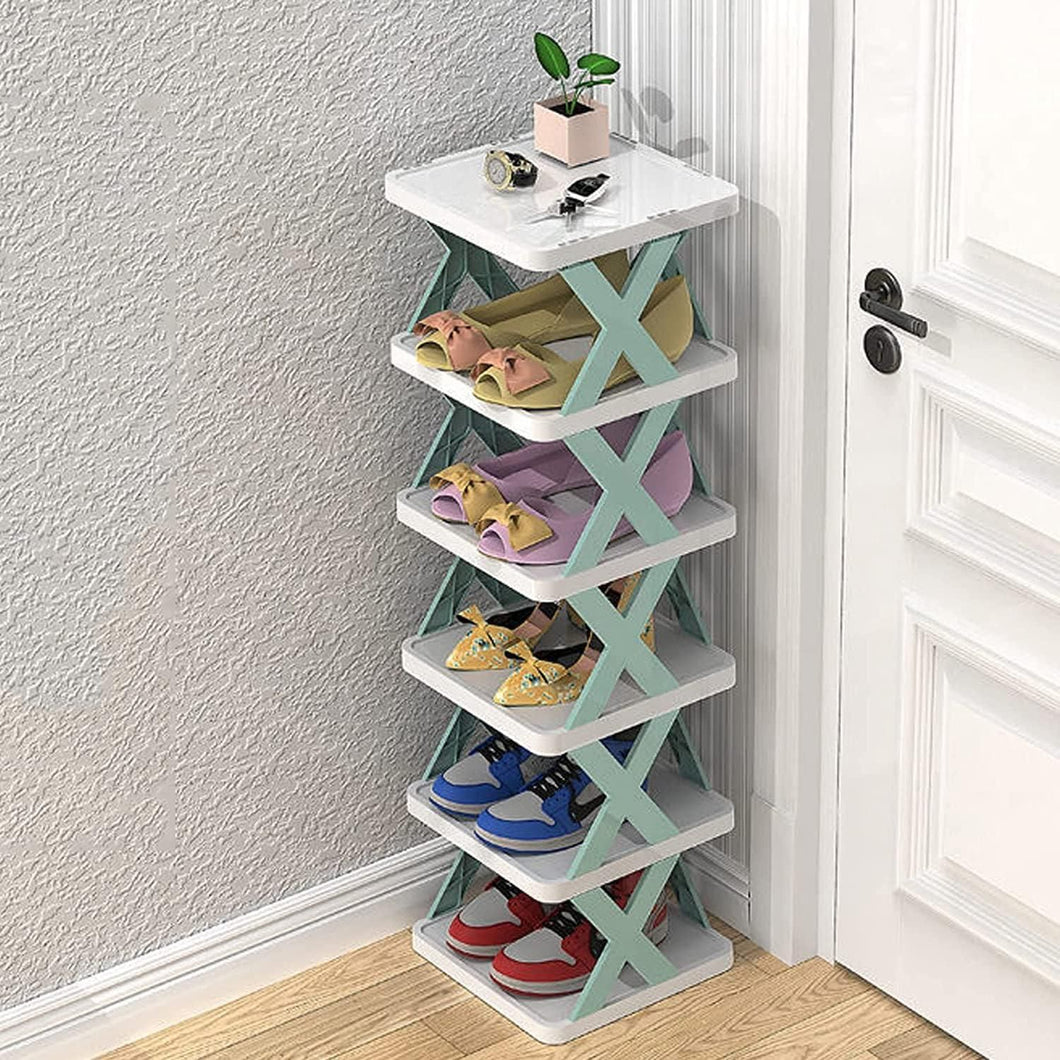 Smart Foldable Shoes Rack - (6 Layer Shoes rack)