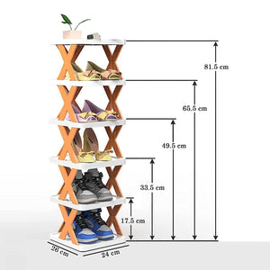 Smart Foldable Shoes Rack - (6 Layer Shoes rack)